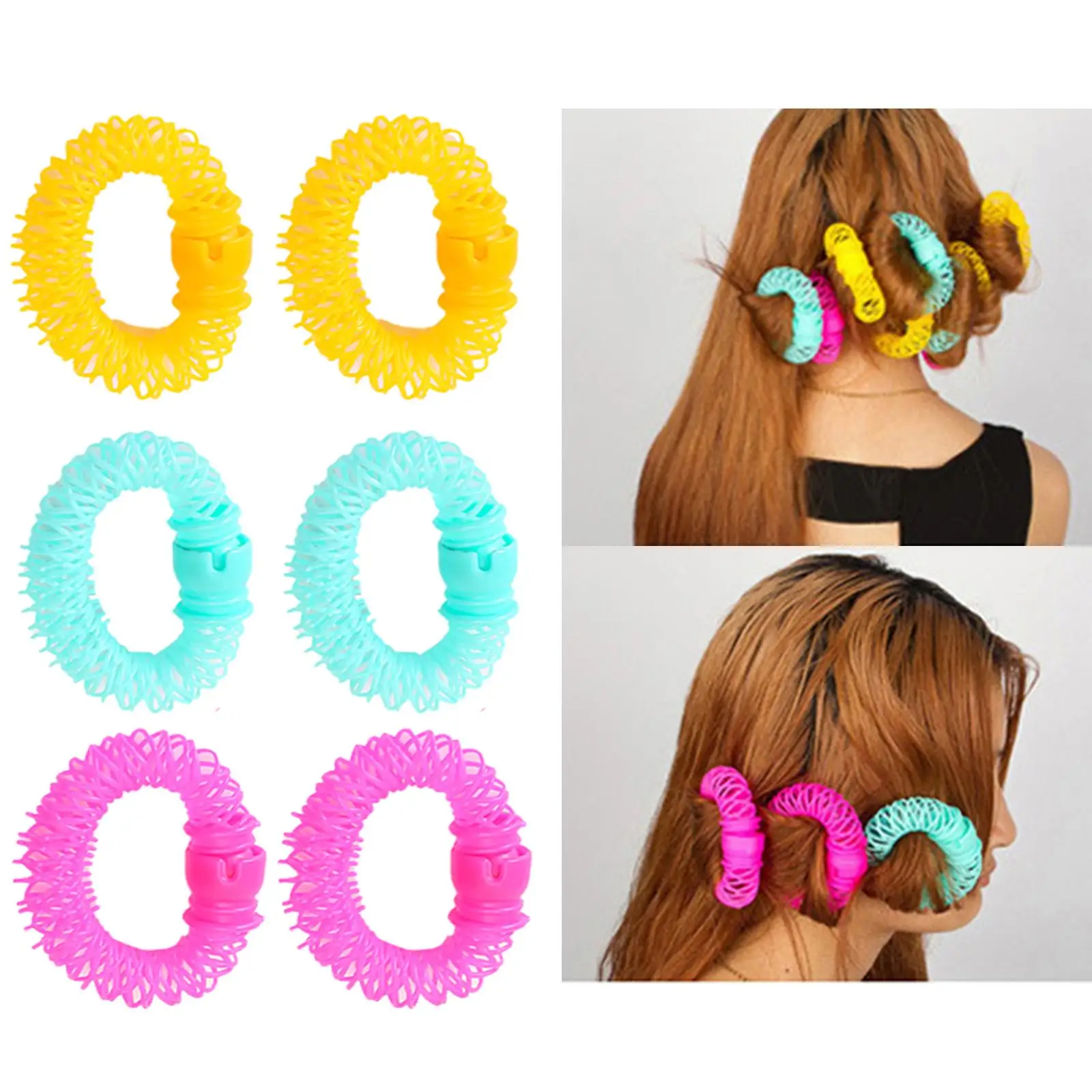 

Heatless Hair Curler Natural Curls Hair Roller Headband for Hair Styling