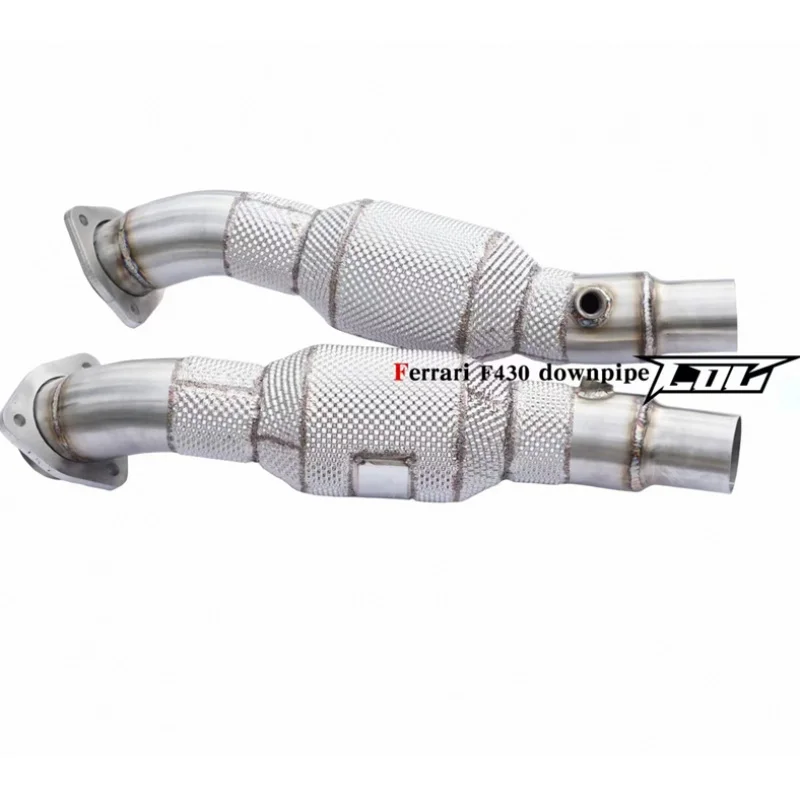 

Boska Downpipe For Ferrari F430 4.3 2005-2009 Catless downpipe Exhaust Downpipe Exhaust Pipe