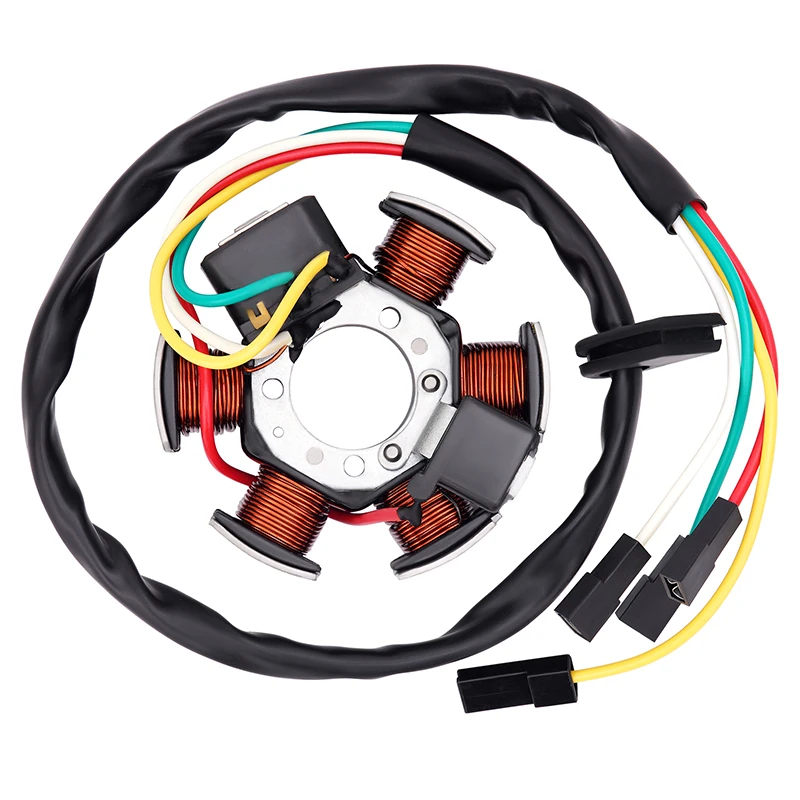 Фото Статор генератора для мотоциклов Yamaha DT50 R European TZR50 5WX-H1410-00-00 5WX-H1400-01-00, для Aprilia RS50 RX50 MX50 №1