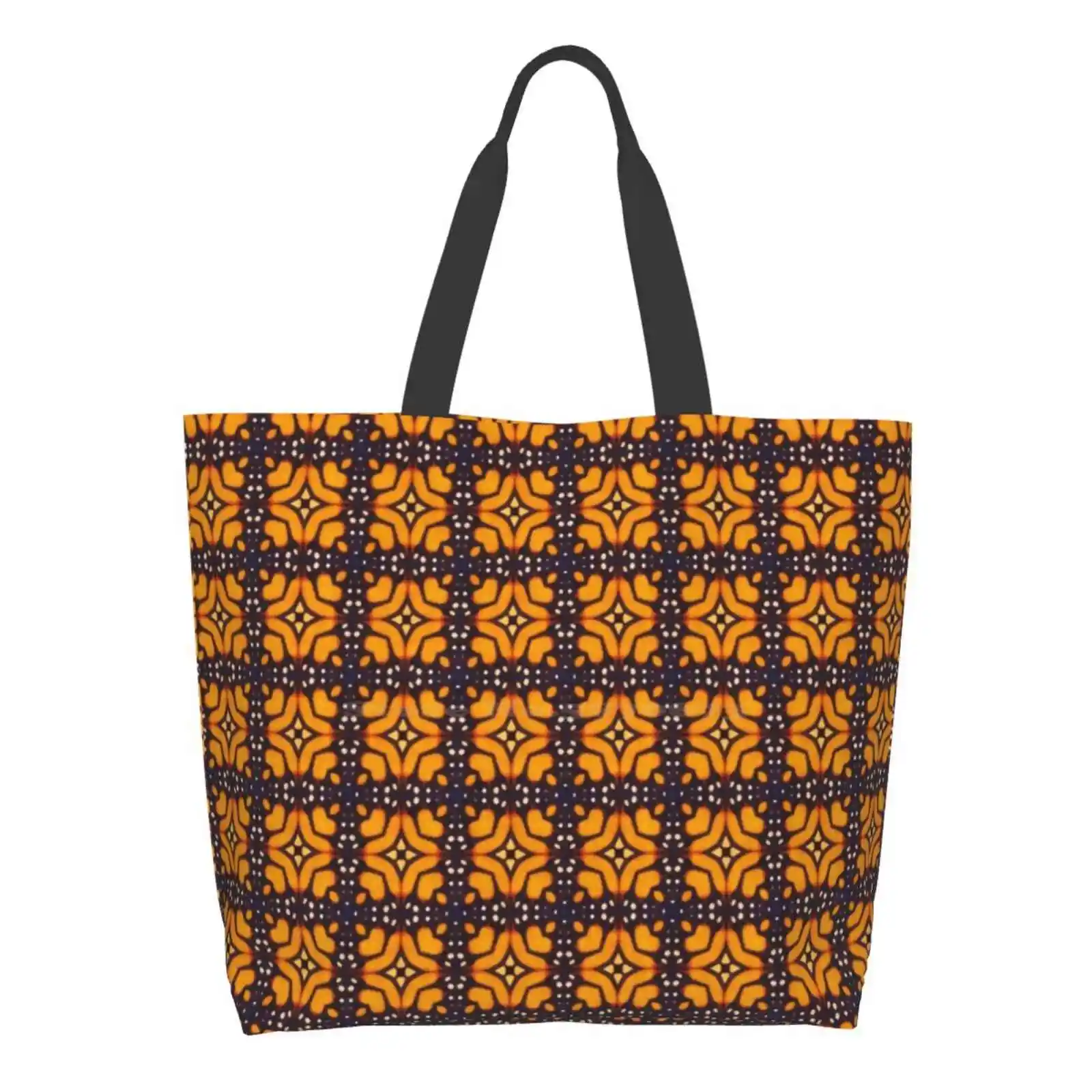 

Monarch Pattern 3 Designer Cloth Mask Women Shopping Bag Girl Tote Large Size Monarch Butterflies Orange Monarch Pattern 3