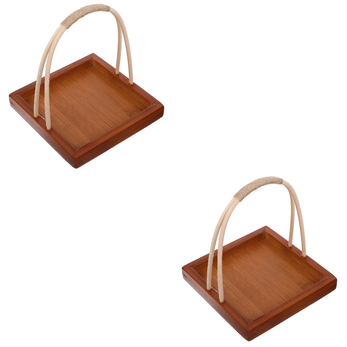 

2pcs Sushi Plate Serving Plate Portable Pastry Plate Sushi Serving Plate
