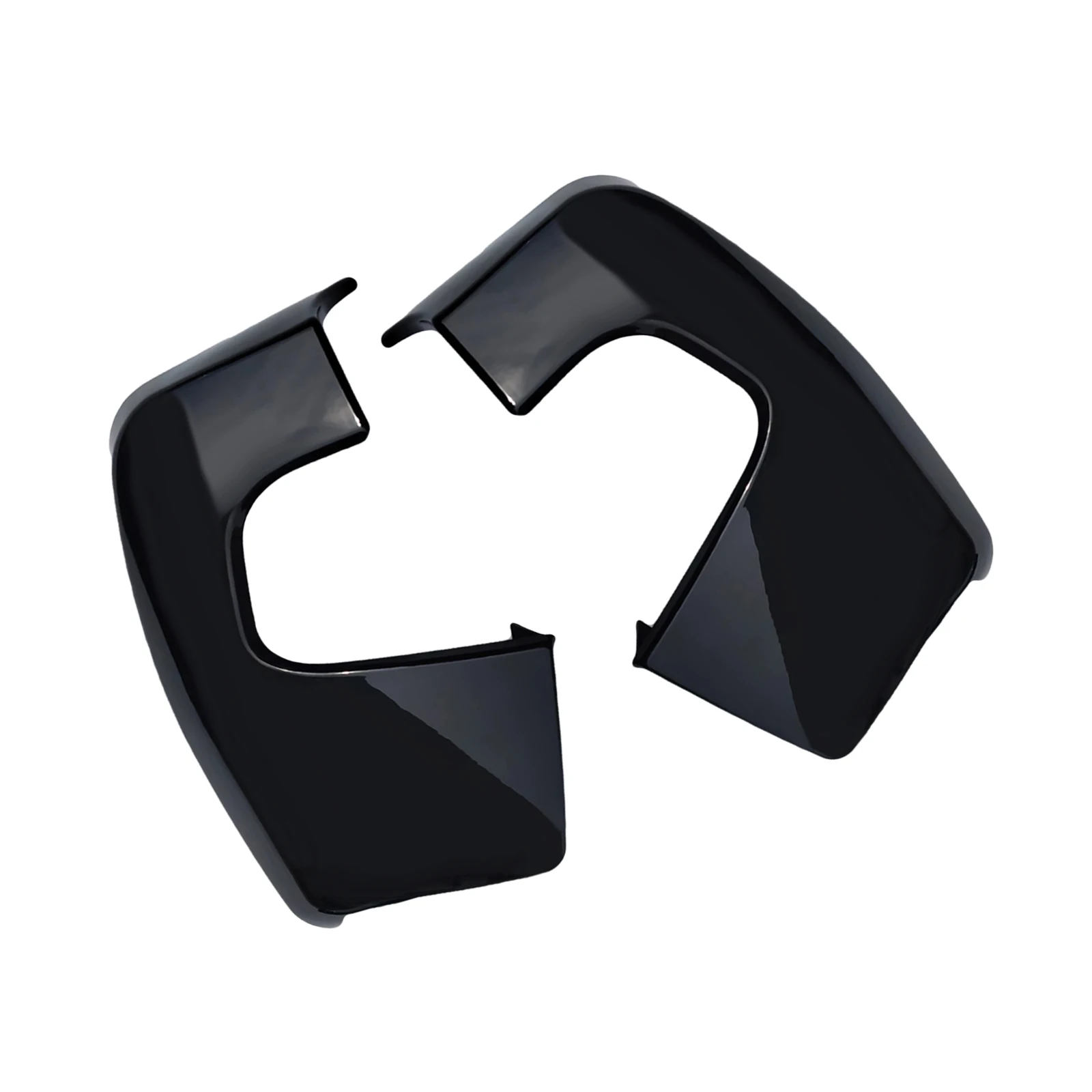 Пользовательский чехол для зеркала V362 глянцевый черный аксессуар