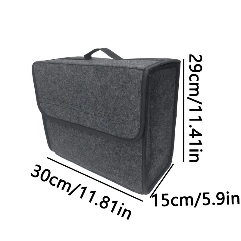 

Большой Войлочный Органайзер-коробка Для Багажника Автомобиля, Мягкий, Прямоугольный, Для Хранения И Порядка В Салоне Автомобиля