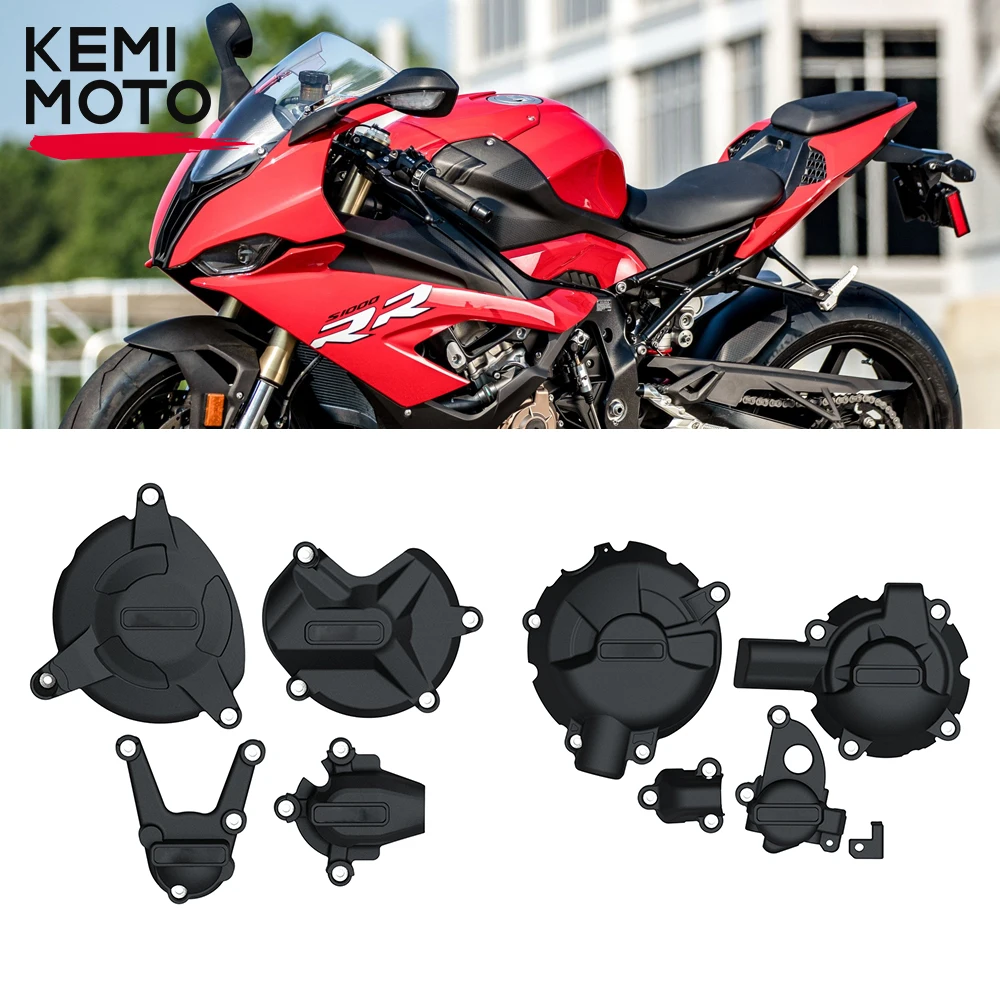 For BMW S1000RR S1000R S1000XR 2022 Engine Cover Protection Case Set S1000 RR R XR ABS Slider Protector Motorcycle Accessories