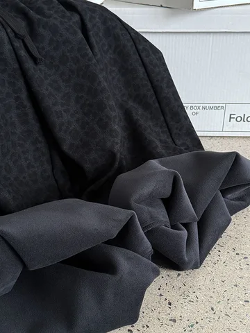 Женские шерхюре флисовые леопардовые брюки