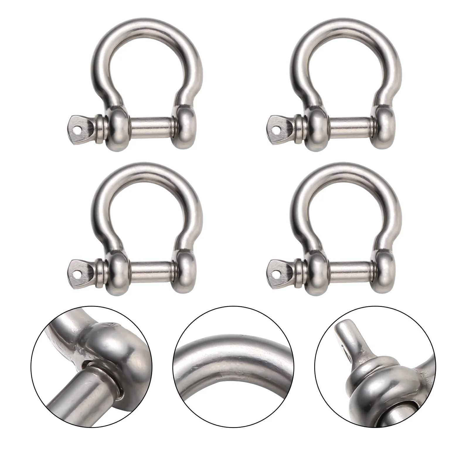 Винтовой штифт Анкерная скоба Лук Пряжка Цепь D-образное кольцо Спасательный