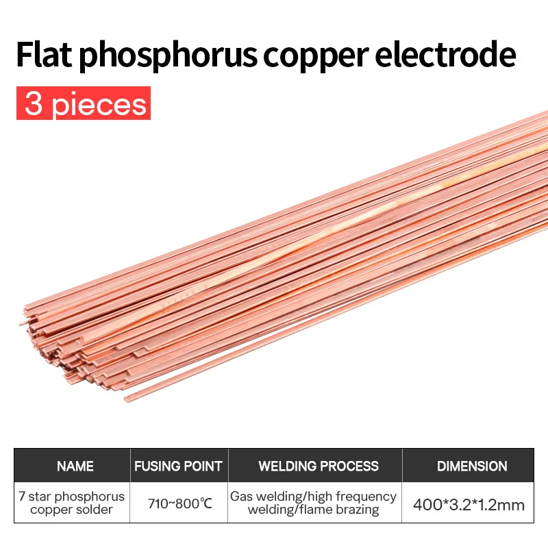 

Медные паяльные стержни Phosphor copper electrode 400 мм