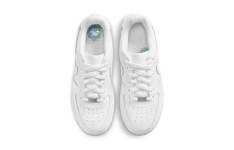 Кроссовки Nike Kids Air Force 1 Low LE белый на белом
