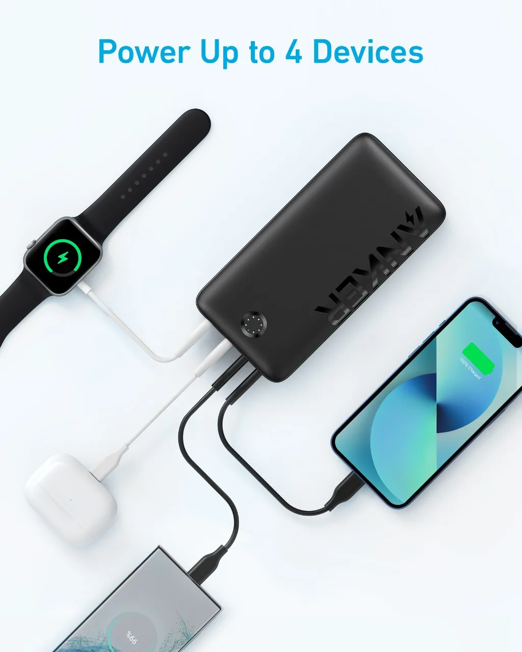 Anker 347 Power Bank 40000mAh Battery 30W Powerbank USB-C External battery High-Speed Charging Portable battery