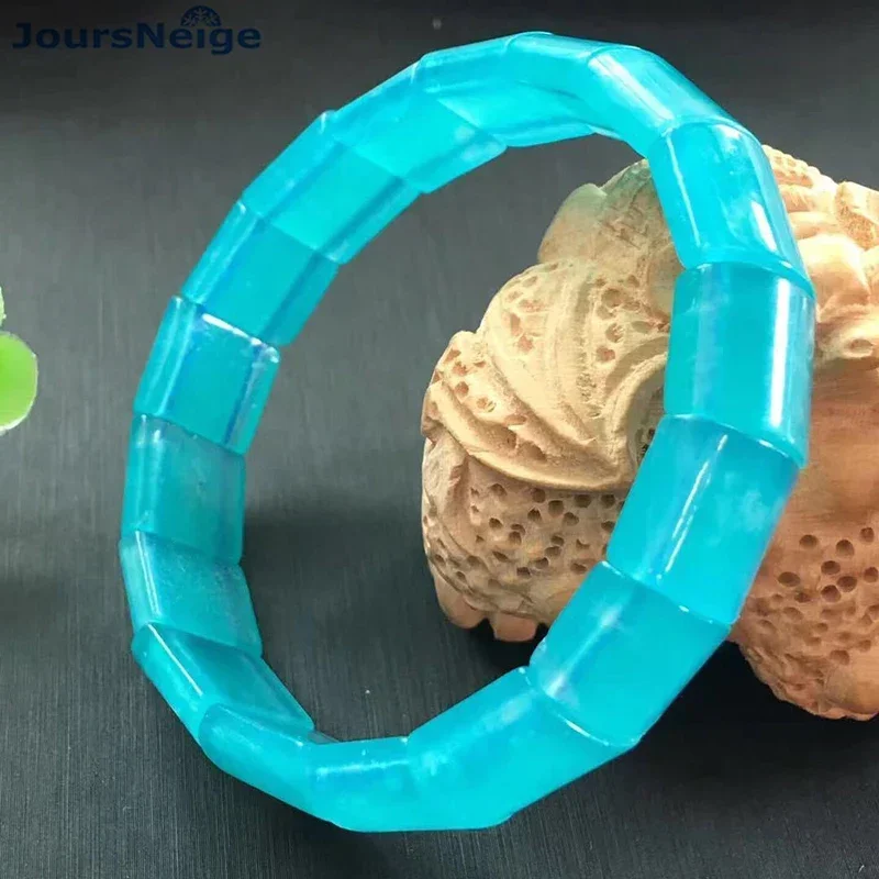 Оптовая продажа женские браслеты Tianhe из натурального хрусталя голубого цвета