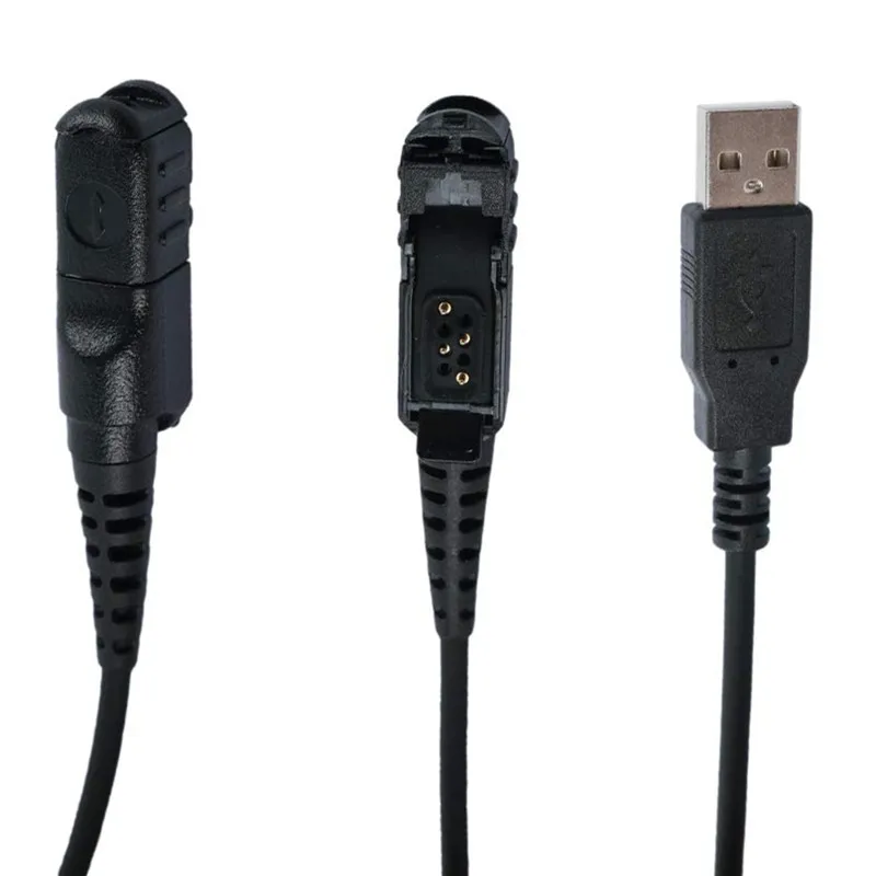RISENKE USB Programming Connect Cable for Motorola Xpr3500e Xpr3300 Xpr3300e Xpr3500 XIR P6620 XIR P6600 E8600 E8608 Mototrbo