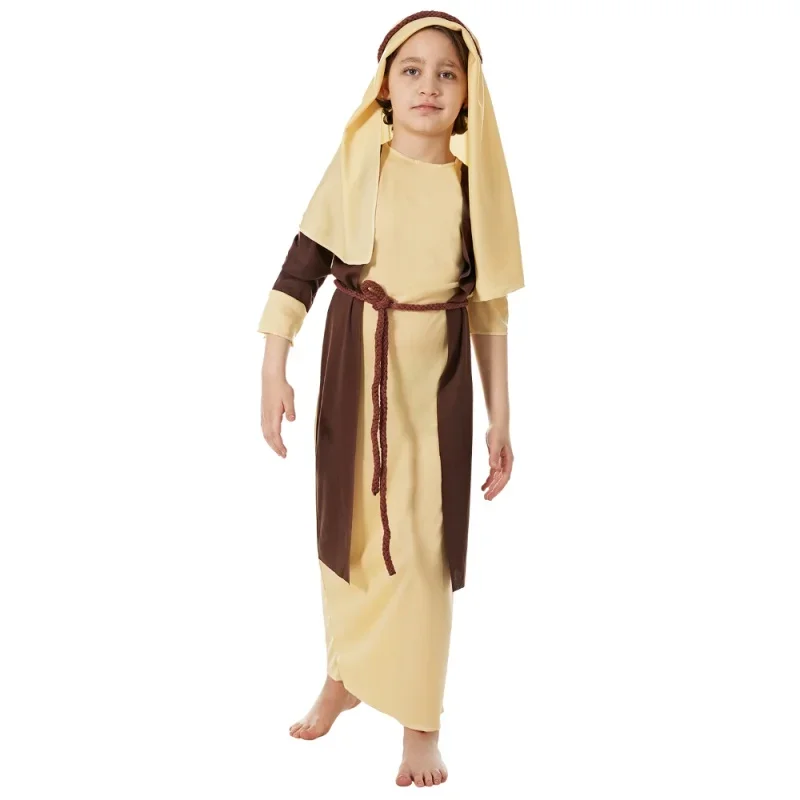 Священный религиозный детский арабский костюм Святого Иосифа на Хэллоуин для