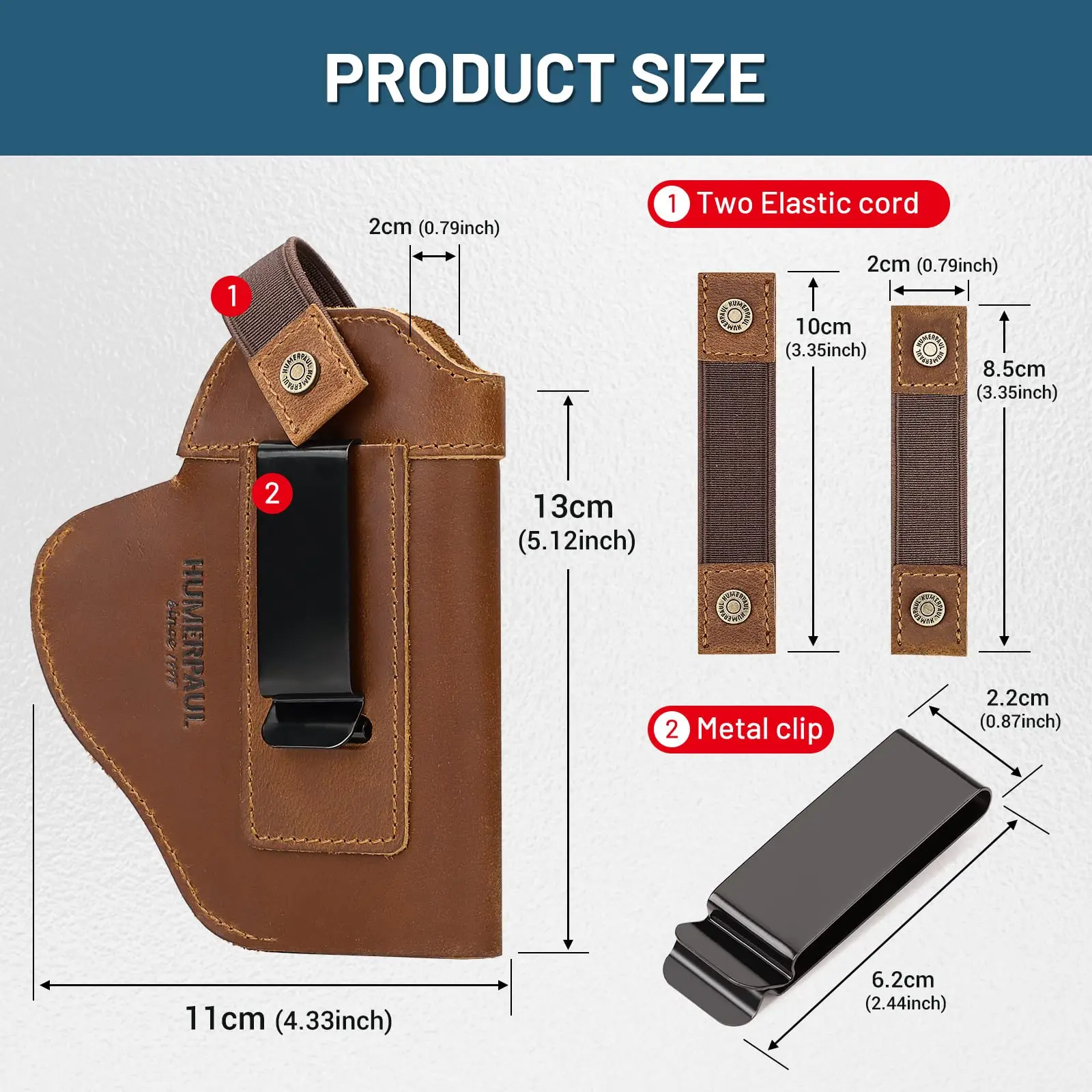Capa tática de couro genuíno universal para armas Coldres arma cintura invisível ocultos airsoft Acessórios tiro glock ao ar livre