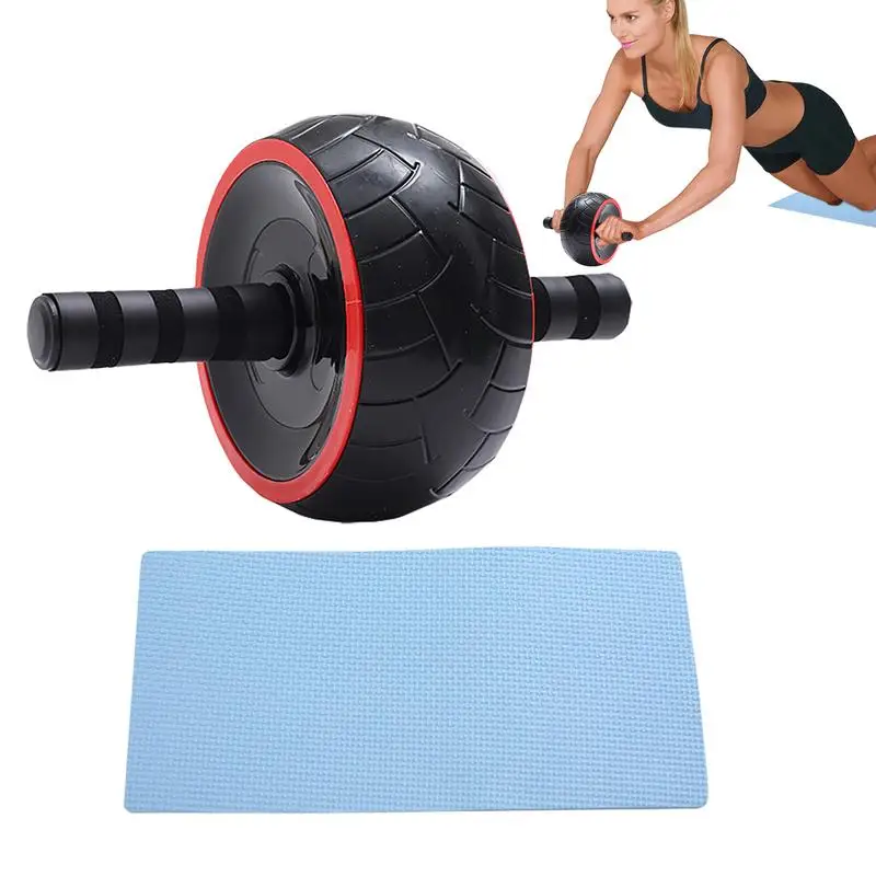 

Ab Roller Wheel Ab Machine For Stomach Workout Core Workout Equipment With Knee Pad Abdominal Exercise For Home Gym Fitness