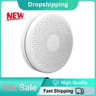 Умный детектор дыма Tuya с Wi-Fi, домашний комбинированный датчик дыма для пожарной системы безопасности, пожарная сигнализация, противопожарная система