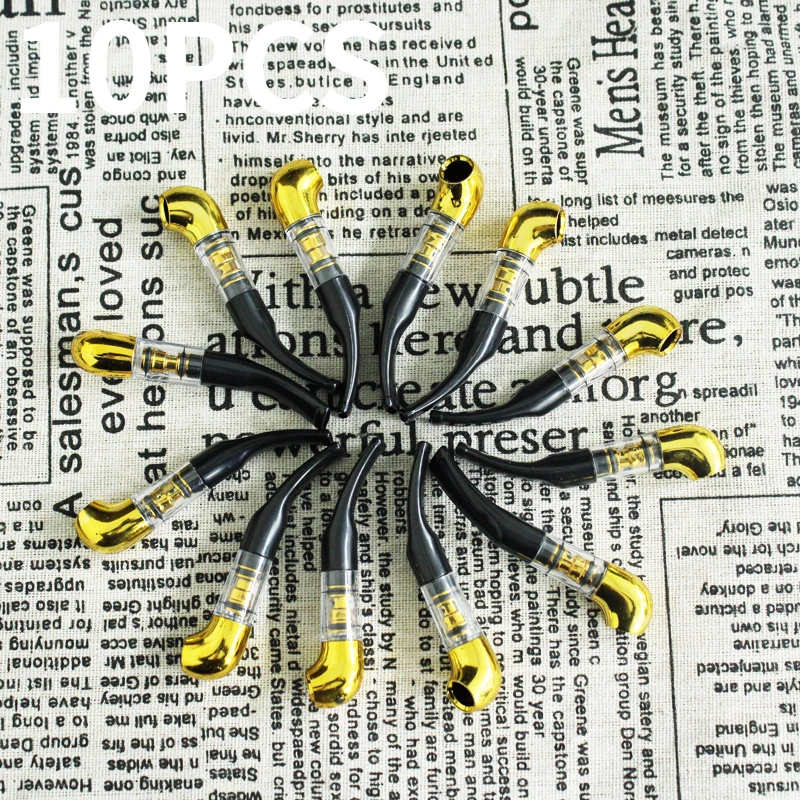 

Mini cigarette special small pipe Smoking Holders plastic black portable iron pot cigarette bag men's one fragrant cigarette pot