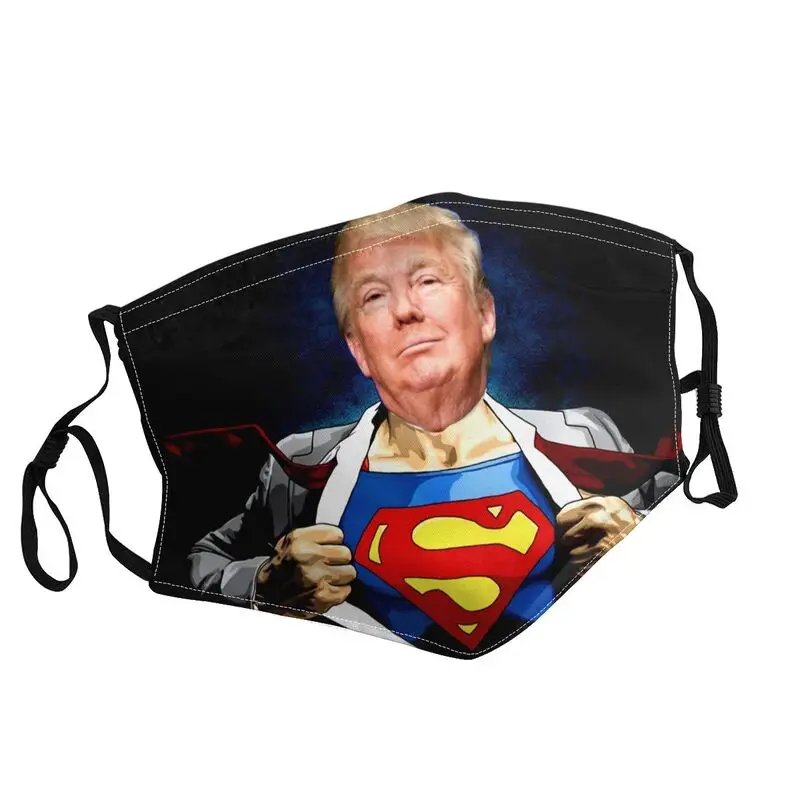 

Breathable Super Trump Mouth Face Mask Adult Unisex Mask Men Women Anti Haze Dustproof Protection Respirator Muffle
