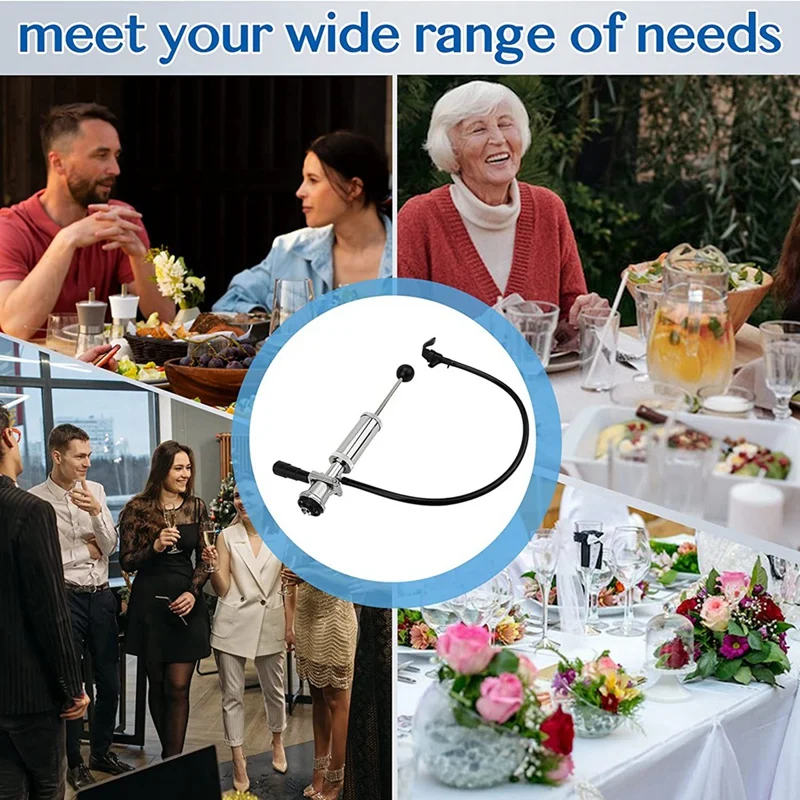 1 шт. бочонок для вечеринки система D 4 дюйма хромированное пиво насос бочонка с