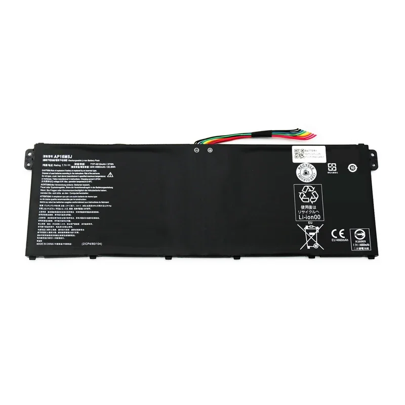 AP16M5J 7 В 4810 мАч аккумулятор для ноутбука Acer Aspire 3 A315-21-95KF A314-32-C00A A315-21-22RE n17q3