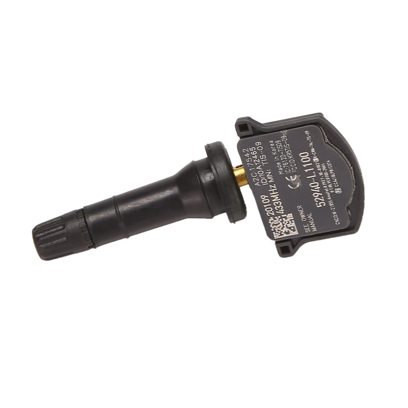 Датчик мониторинга давления в шинах TPMS 52940-L1100 для Hyundai Sonata Elantra KIA Optima K5 Seltos 2020-2021 2