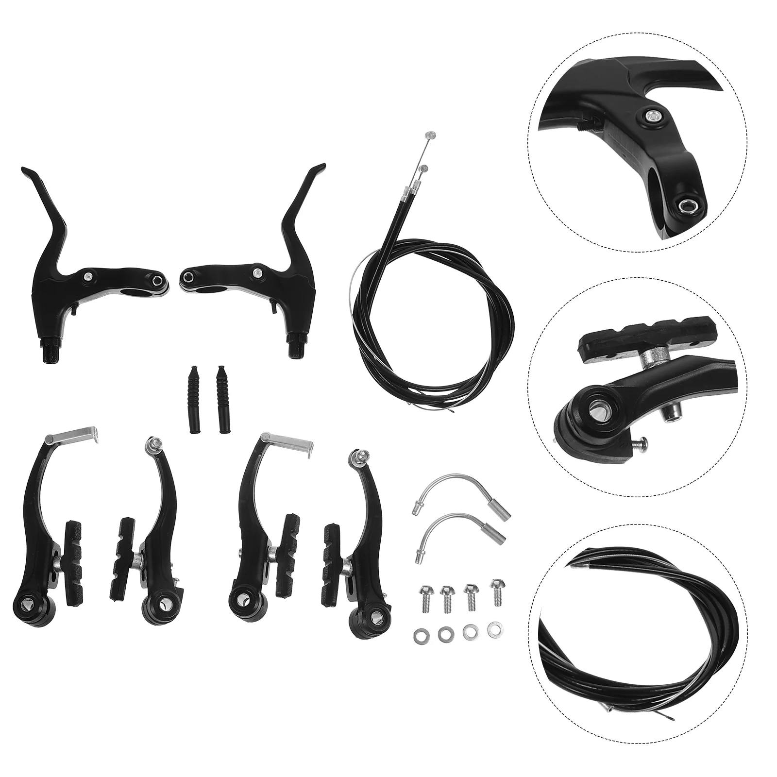 

1 Set of Mountain Bike Brake Calipers Metal Brake Calipers Replacement Brake Calipers