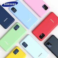 zuoekai for samsung galaxy a51 4g candy color silicone phone case ultra plus a71 4g matte soft tpu no fingerprint cover
