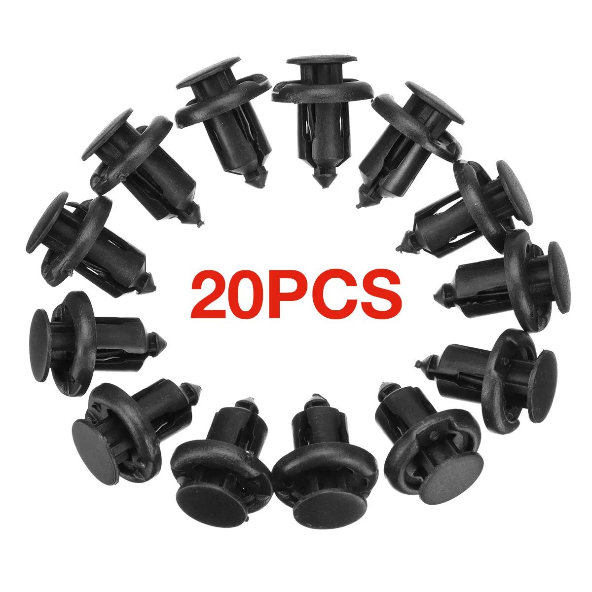 

20X зажим для бампера автомобиля, заклепка, винтовой зажим застежка-молния для Honda Accord/Civic CR-V/Odyssey для Acura Integra RSX TL