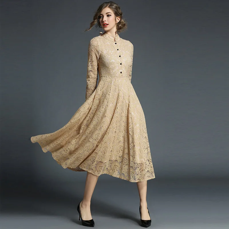 

Женское жаккардовое кружевное платье, облегающее длинное платье в европейском стиле ретро разных цветов и разных размеров с широкой юбкой