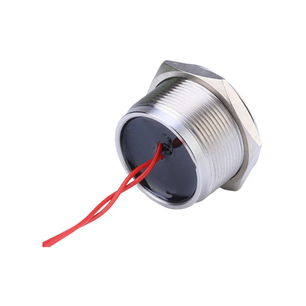 16/19/22/25mm Stainless Steel Momentary(Reset) Switch 1NO Waterproof IP68 of Latching Piezo with LED Light 12v/24v - купить по