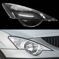 car transparent lampcover lampshade caps lamp shell auto light glass lens headlight cover for ssangyong actyon 20062011
