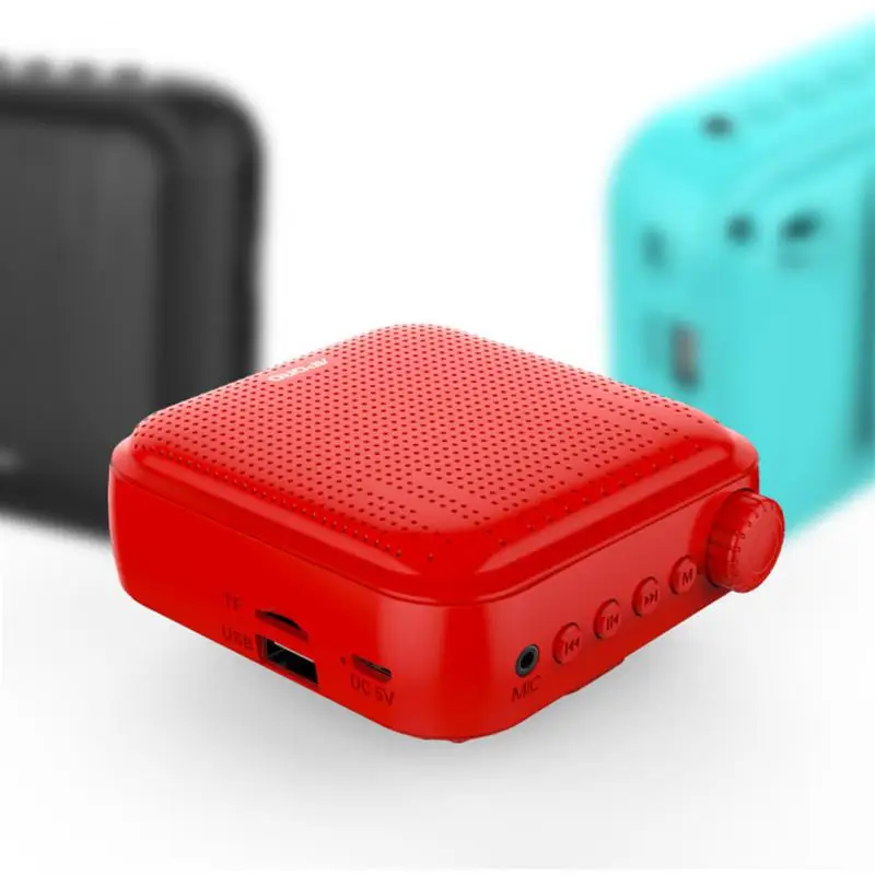 Мини-усилитель голоса портативный микрофон громкий динамик с USB TF-картой FM-радио