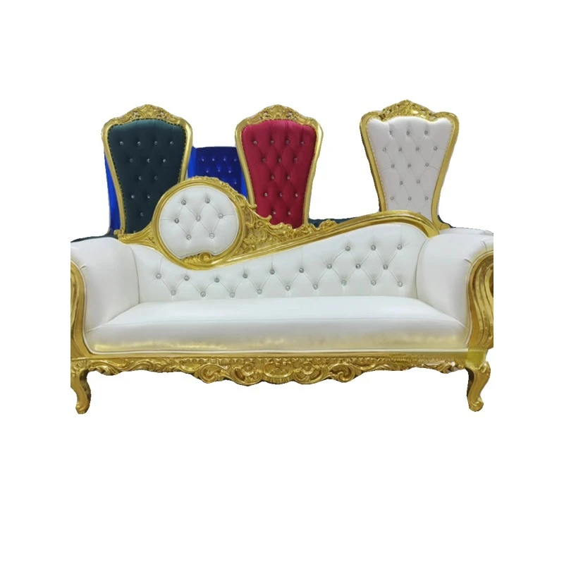 Американская фотография резная Кожа Искусство наложница диван высококлассный