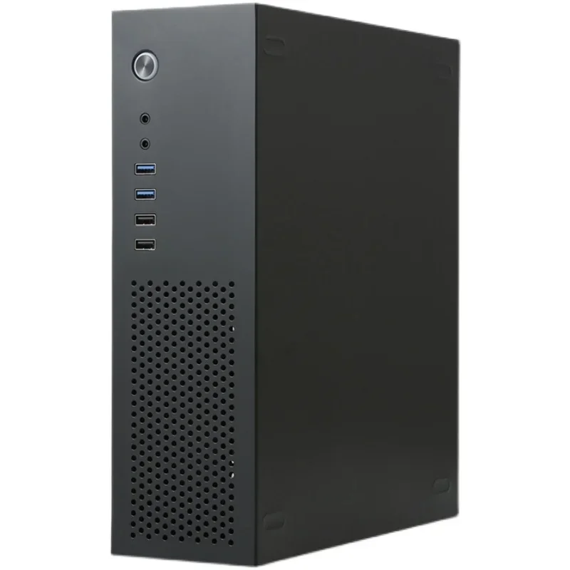 Корпус для настольного компьютера SKTC A10 HTPC оснащен блоком питания 1u MATX уникальный