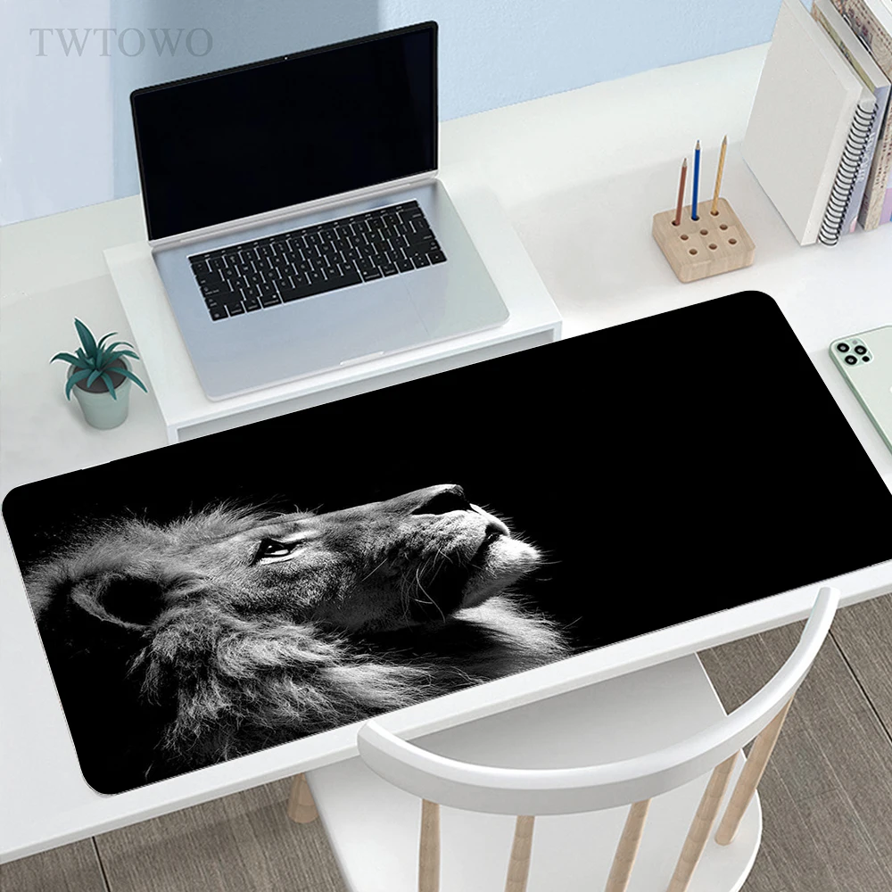

Lion Mouse Pad Gamer Home New Large Custom keyboard pad Desk Mats MousePads Natural Rubber Laptop Carpet Office Gamer Mouse Mat
