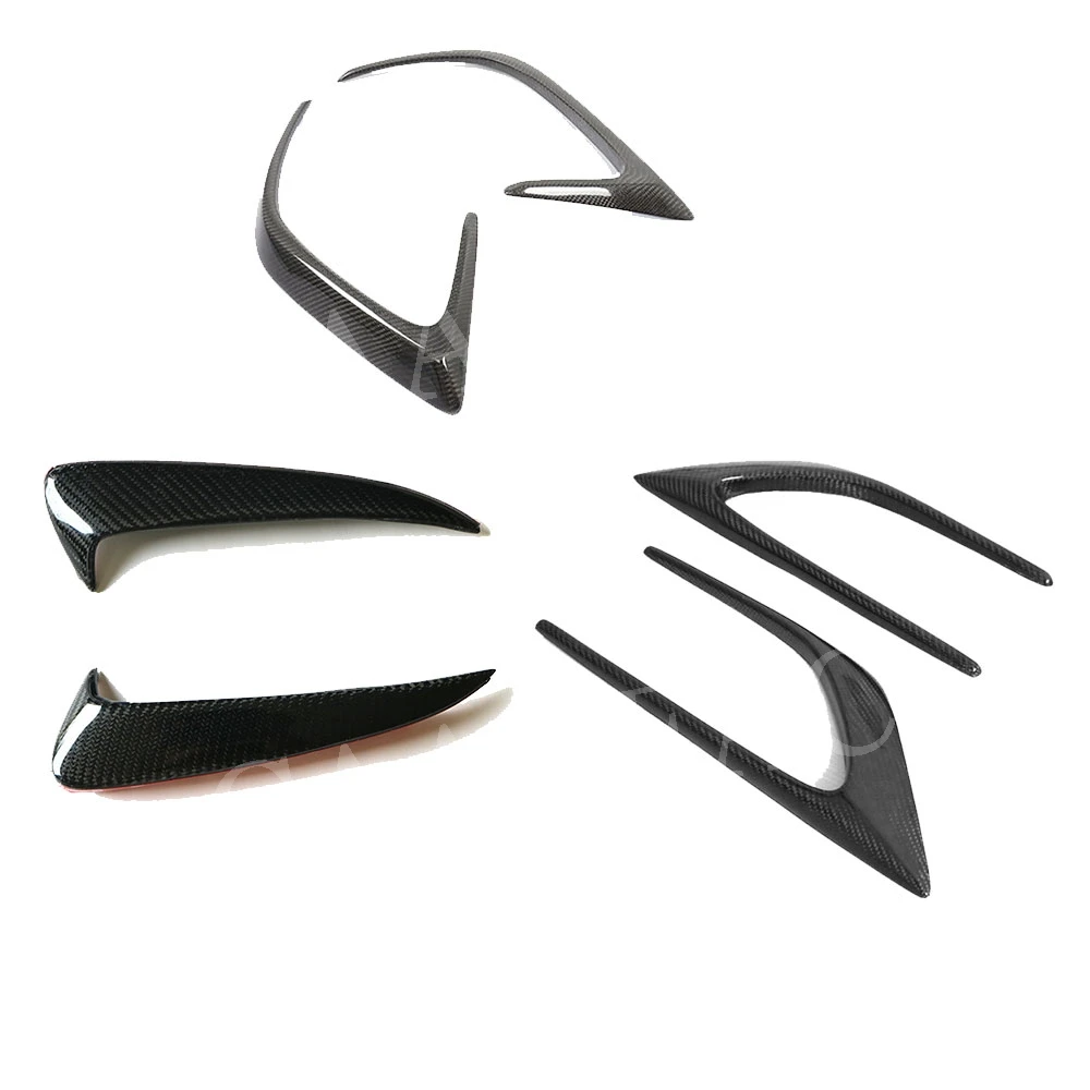 Задний бампер из углеродного волокна вентиляционное отверстие накладка на крыло