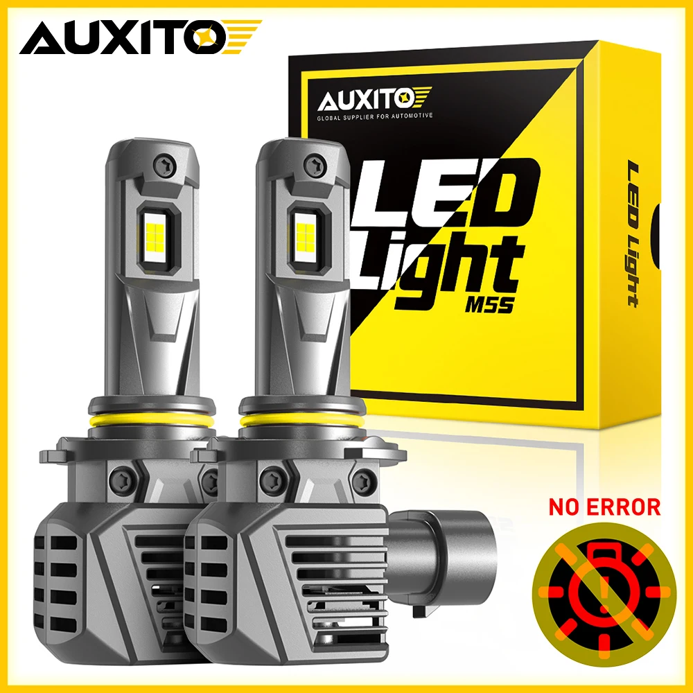 

AUXITO 2Pcs 120W 22000LM 9005 HB3 LED Headlight Bulbs CANBUS H11 H8 H9 9012 Car Bulb NO ERROR for BMW F10 F20 F30 E39 E60 Audi