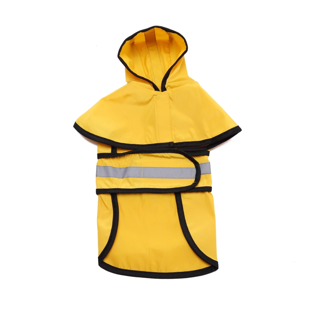 

Dog Waterproof Raincoat Dog Suits Dot Rain Cape for Medium Big Dogs Hooded Jacket Poncho Pet Rain Coat Chubasquero Para Perrors