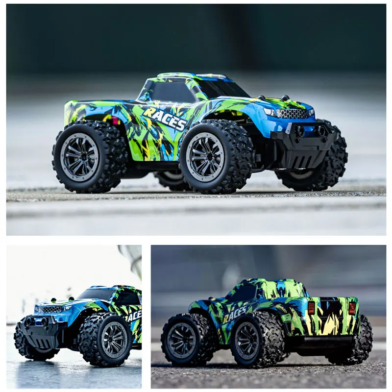 ZWN 1:16 / 1:32 4WD RC автомобиль с светодиодный подсветкой 2 4G Радио пульт дистанционного