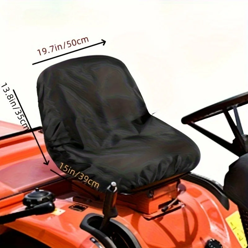 

Чехол на сиденье трактора Kubota Cadet Mahindra, черный полиэстер