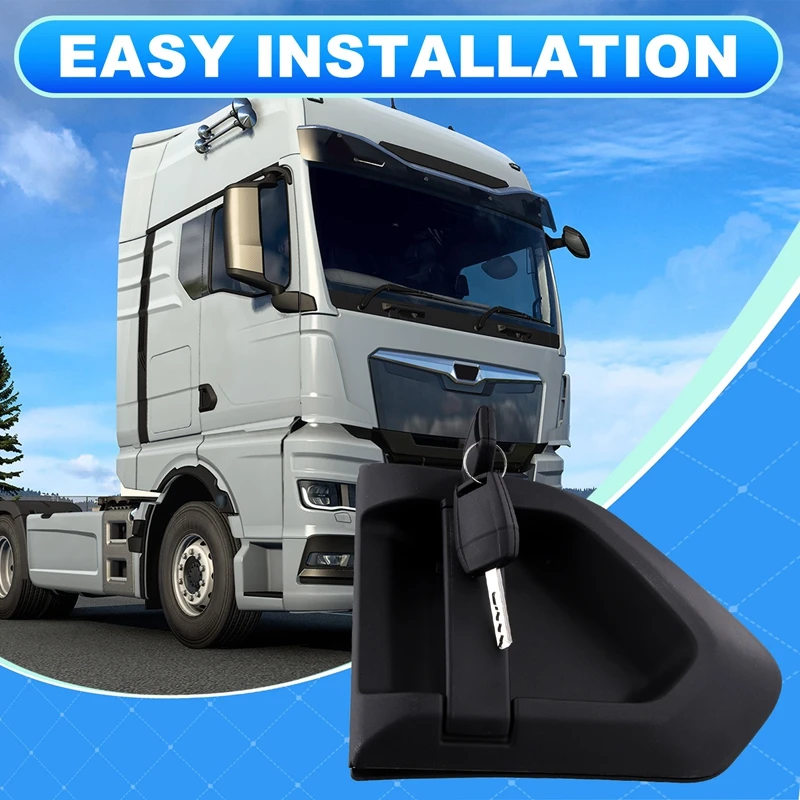 Панель внешней дверной ручки с 2 ключами для MAN TGL TGM TGS TGX 2020- Дверная панель