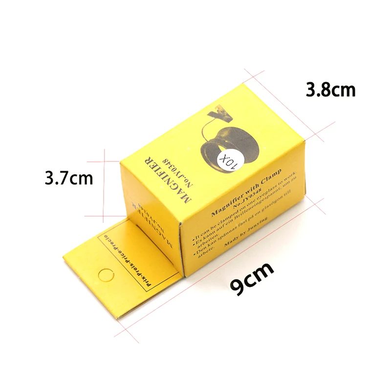 1 шт. портативный окуляр 5X 10X 20X лупа для очков клипса глаз увеличительная линза