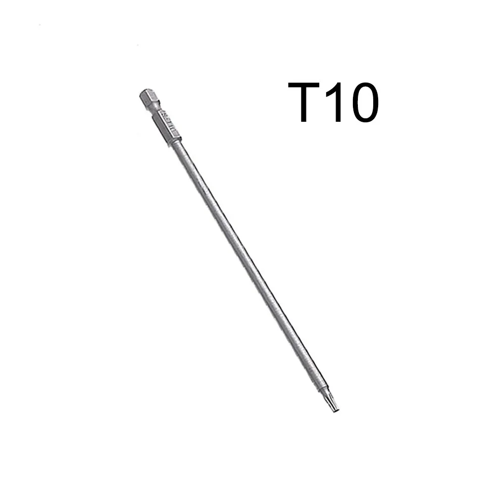 

1PC Magnetic Torx Screwdriver Bit Kit S2 Alloy Steel 150mm Long T8,T10,T15,T20,T25,T27,T30,T40 Handle Tools Parts