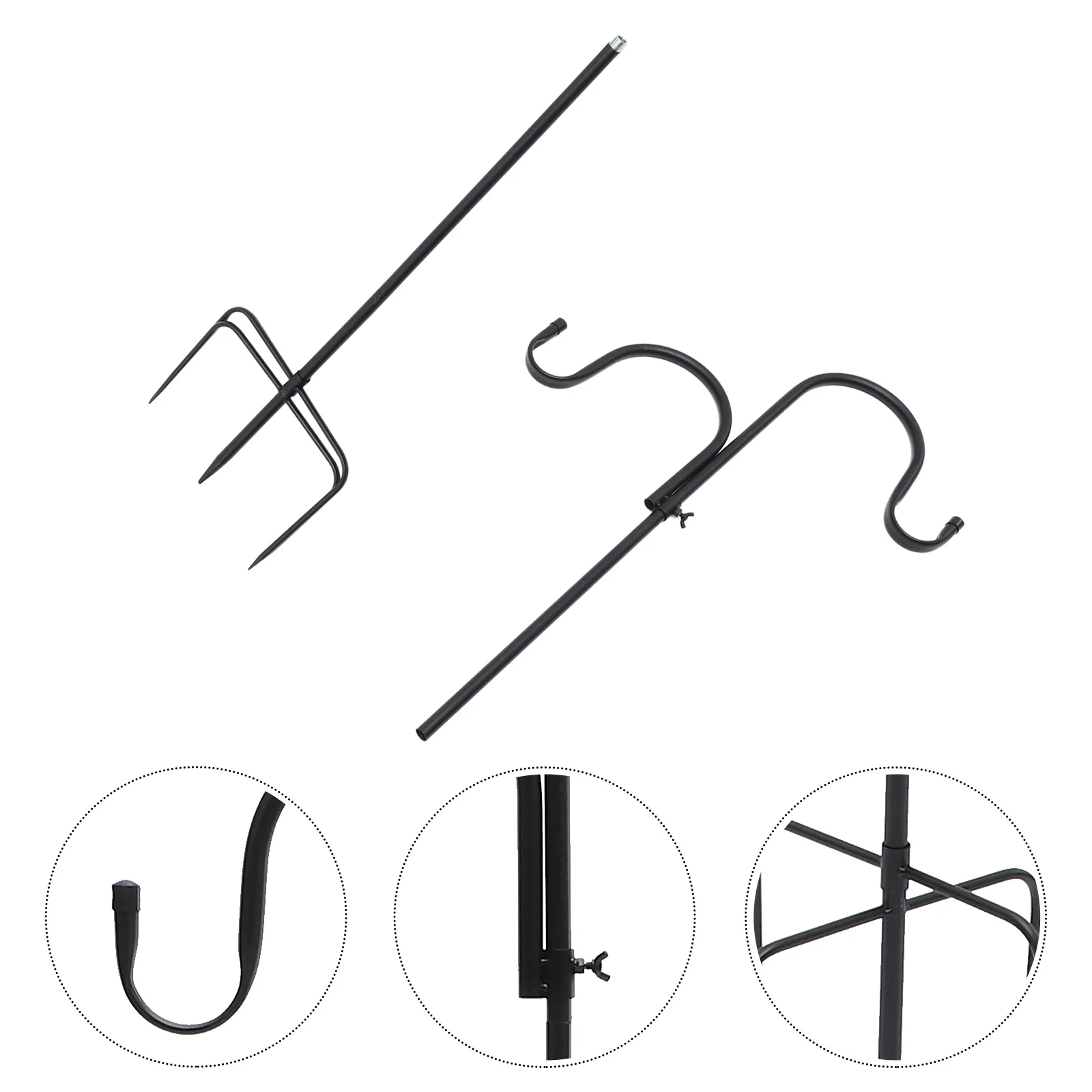 Крючок для пастухов кормушка птиц садовая вешалка держатель уличного фонаря