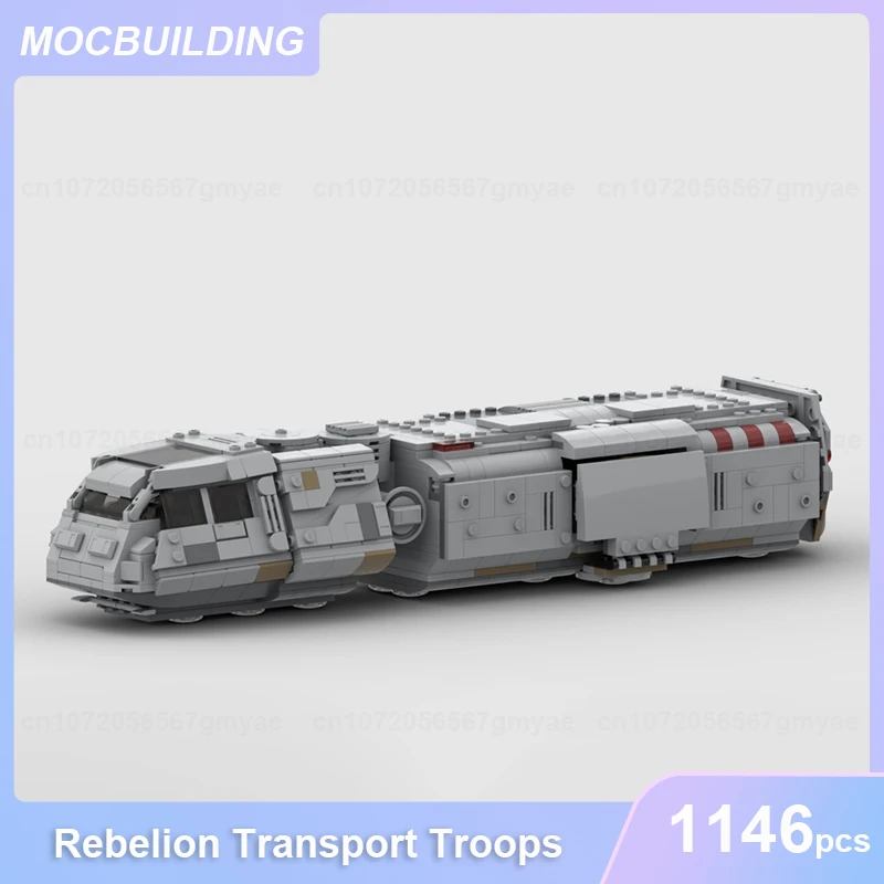 

Rebelion Transport Troops Model MOC Building Blocks DIY Assemble Bricks Transportation Educational Creative Toys Gifts 1146PCS