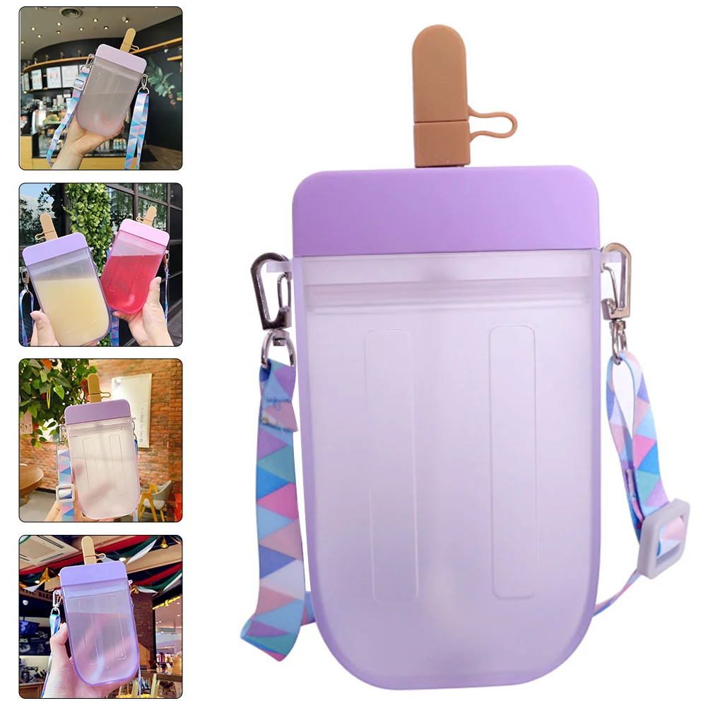 

Popsicle-shaped Bottle Portable Beverage Bottle Outdoor Bottle for Summer