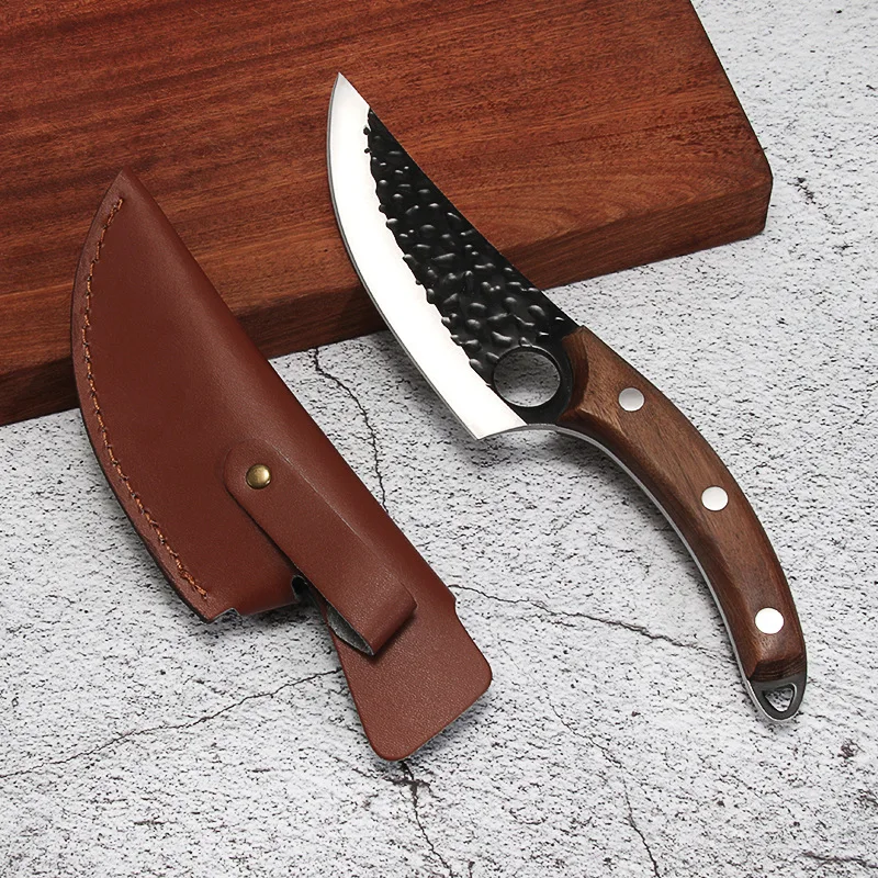 

Handmade Forged Stainless Steel Kitchen Chef Boning Knifes Fishing Knife Meat Cleaver Butcher Knife Meat Cleaver Hunting Knives