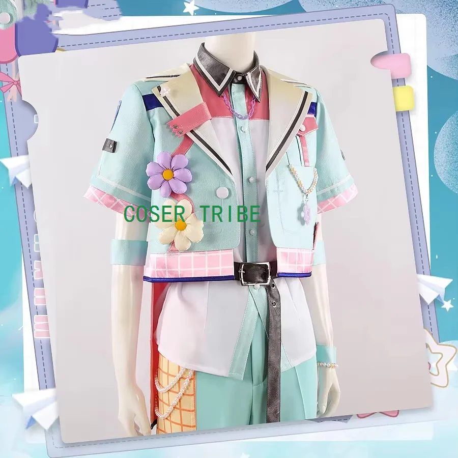 Ensemble Stars Happy Charm Akehoshi Subaru/Harukawa Sora/Sazanami Jun Game Suit Cosplay Costume Halloween Party Outfit