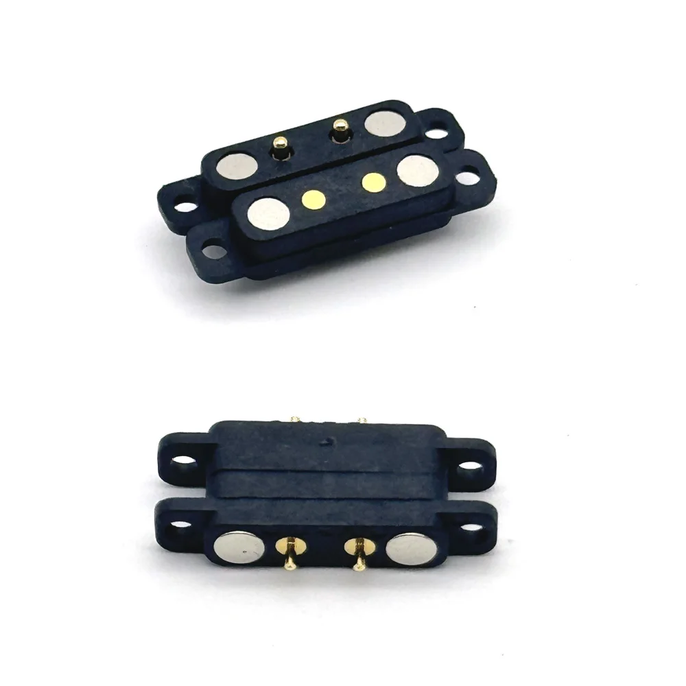 2-контактный 4 0 мм с ушками водонепроницаемый магнитный разъем постоянного тока