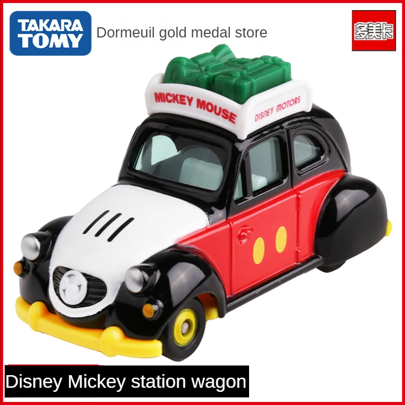 

TOMY Domeca Disney Alloy Car Model Ornament Mickey Travel Children's Toys