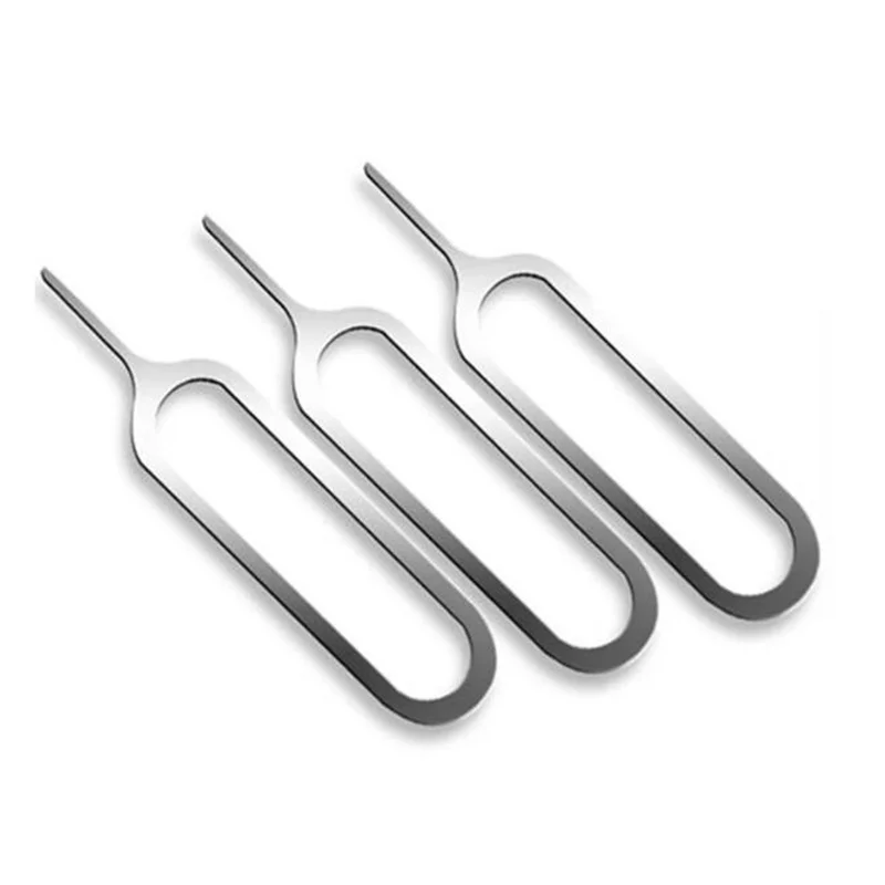 

10000Pcs/lot Sim Card Tray Remover Eject Ejector Pin Key open Tool for iPhone 4 4s 5 5s 6 6s plus xs xr max for iPad for SamSung